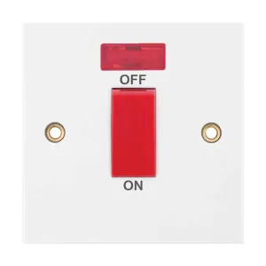 LG951N - Selectric 45A Cooker Switch 1 Gang Double Pole With Neon