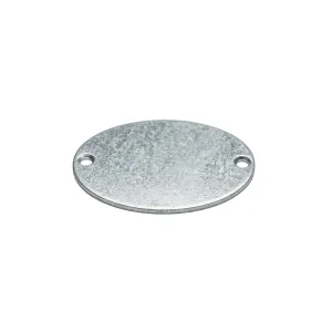 Lid for round conduit boxes