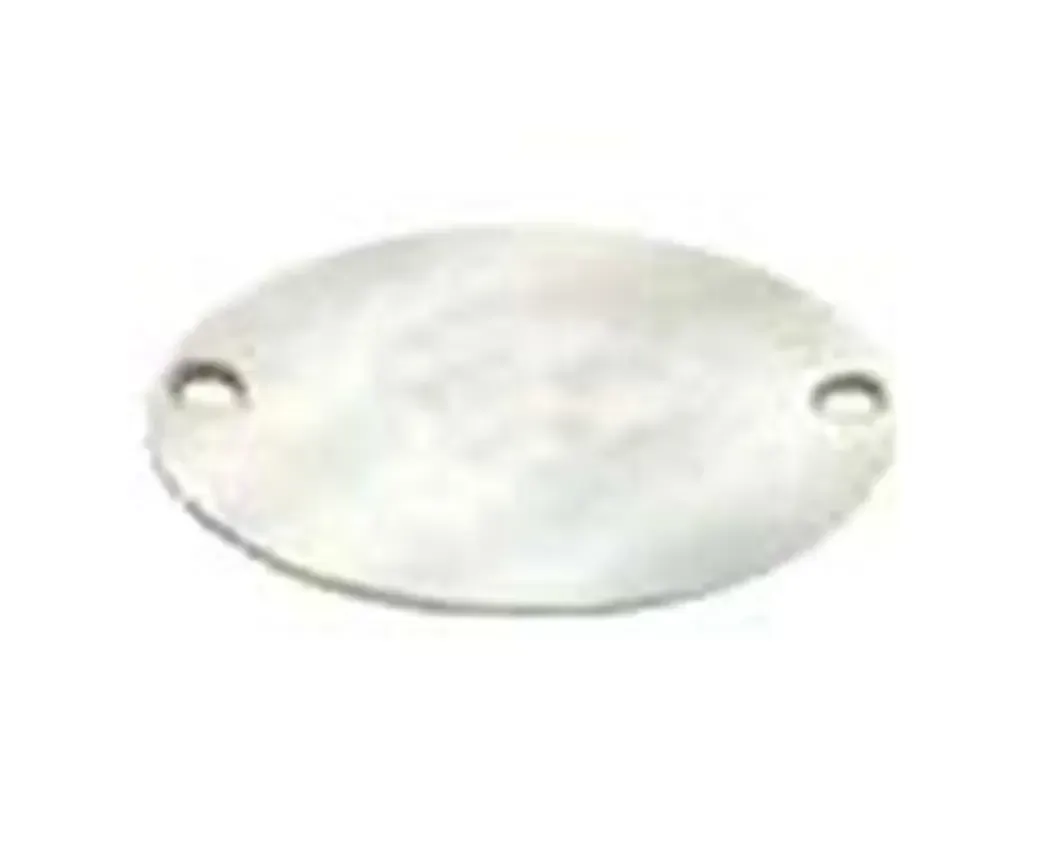 LID - Galvanised Conduit Circular Box Lid