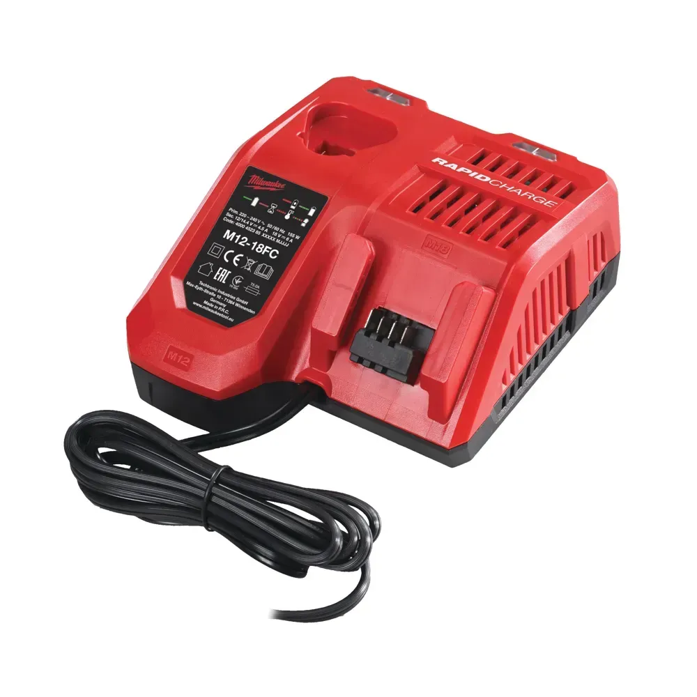 Milwaukee M12-18 fast charger for M12 M14 M18 REDLITHIUM batteries