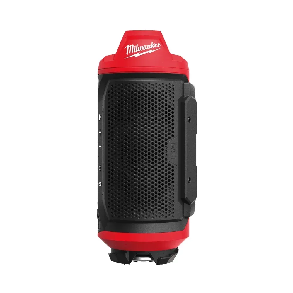Rugged Milwaukee M12 speaker with Bluetooth connectivity