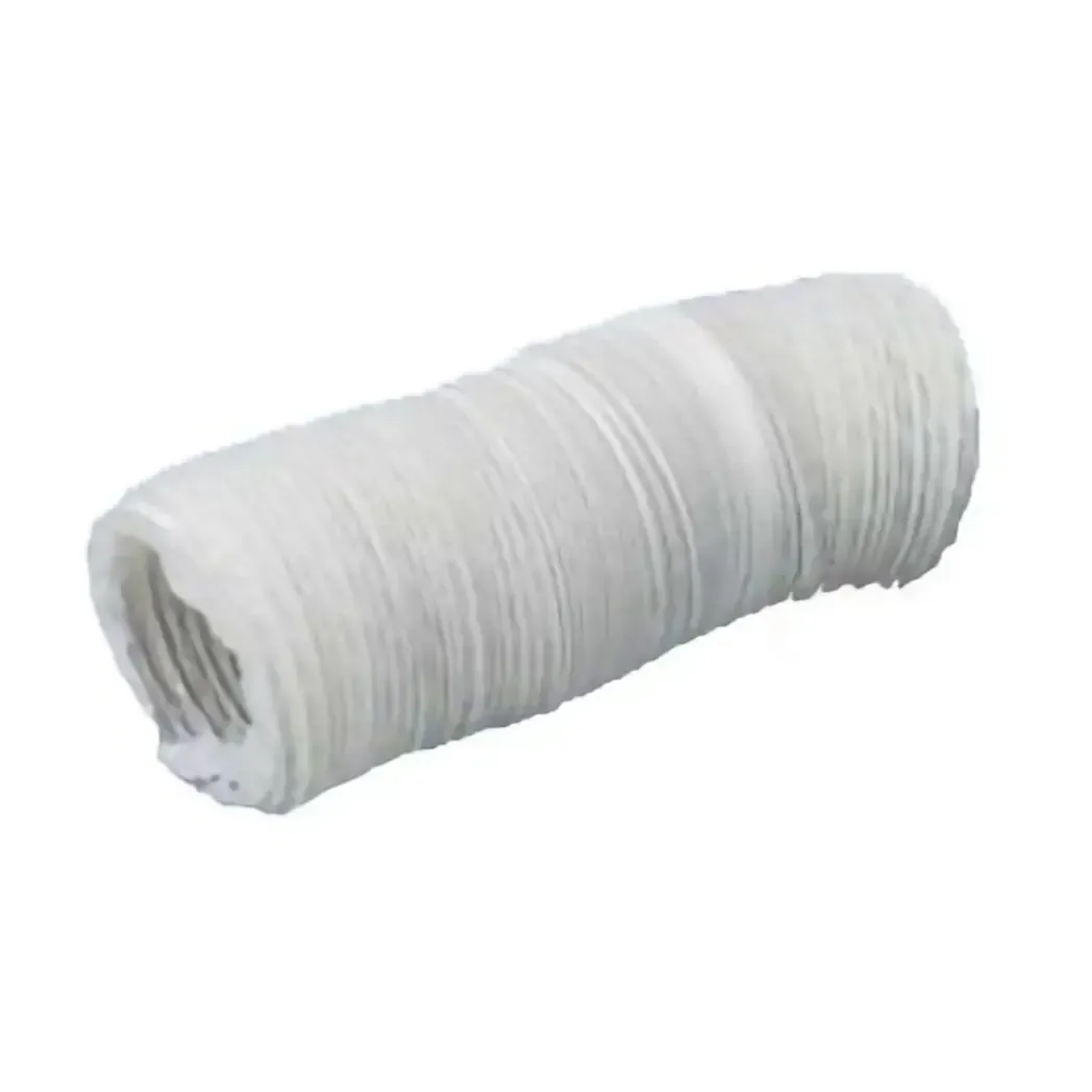 P009213335 - Flexible Hose White PVC (Sold Per 1m) 133mm x 3m P0092/133/35