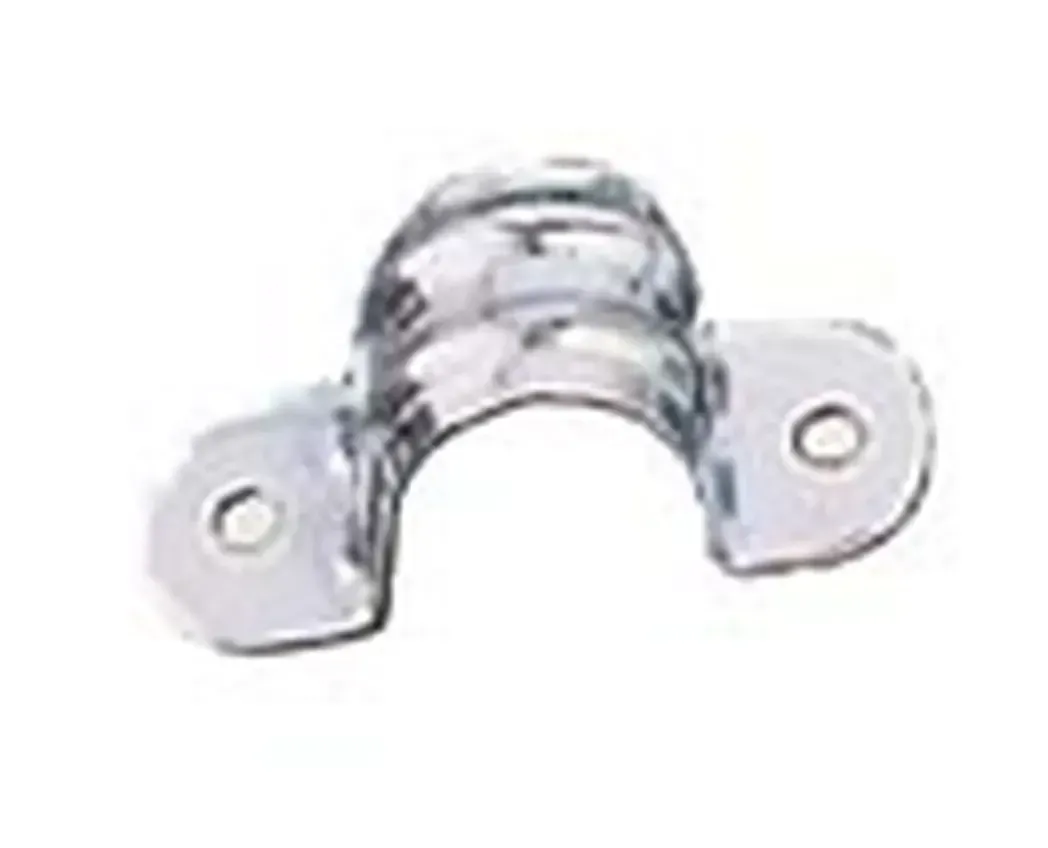 PS25 - 25mm Galvanised Conduit Plain Saddle