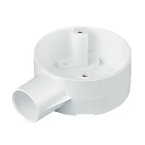 PVC3MRB2WH - Marshall Tufflex Terminal Box 25mm PVC3MRB2WH