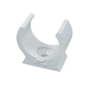 PVCMMC2WH - Marshall Tufflex Round U Clip 20mm PVCMMC2WH