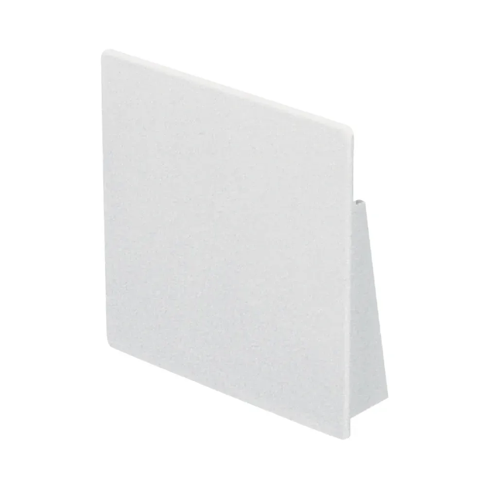 PVC trunking 100mm x 100mm End cover 