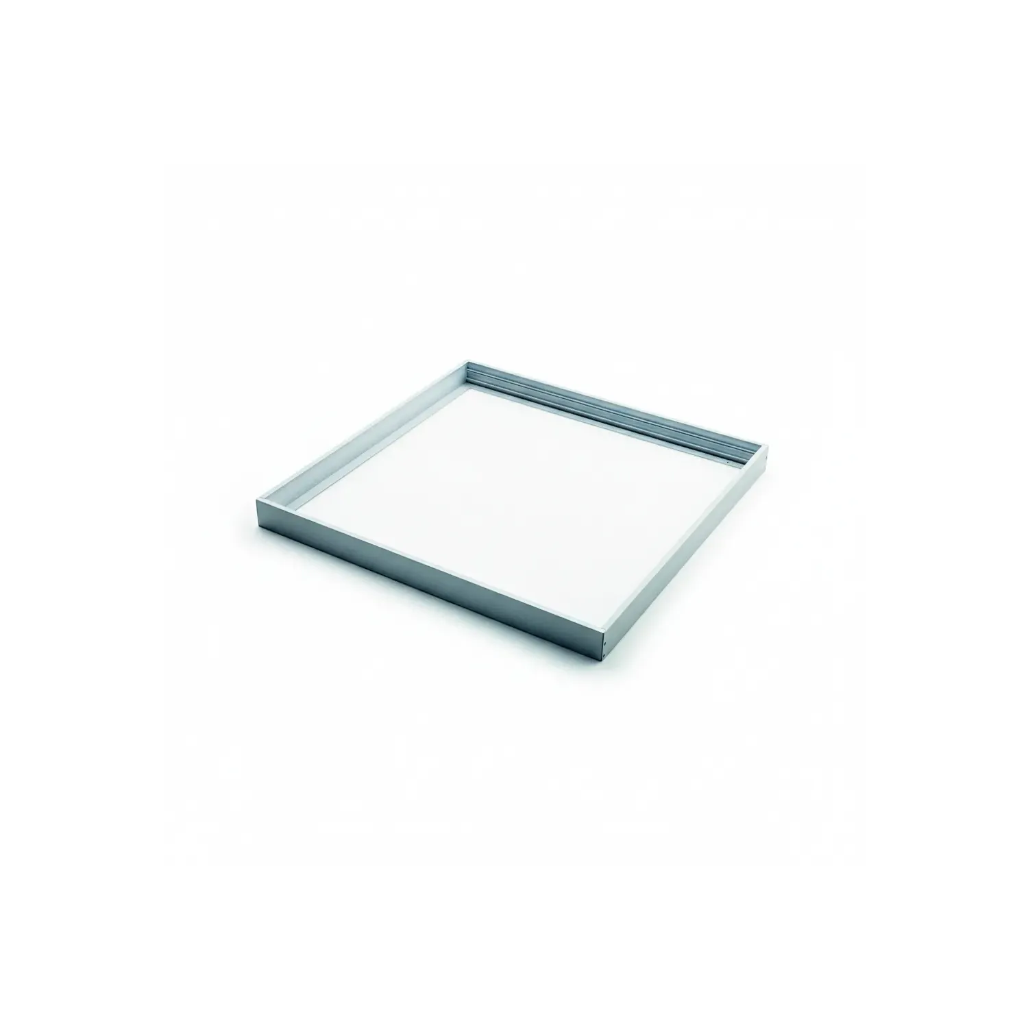 Prelux Eco Panel 600x600 63mm Deep Surface Mounting Kit Aluminium