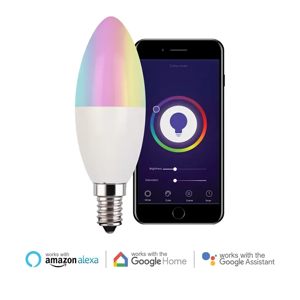 SHA5287 - Ener-J Smart WiFi LED Candle Lamp 4.5W SHA5287