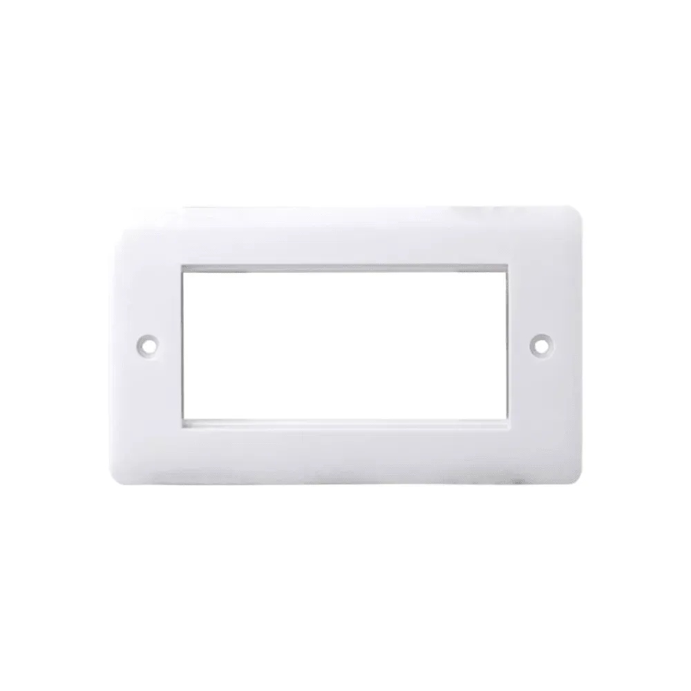 Iona 2 Gang 4 Module Aperture Euro Face Plate