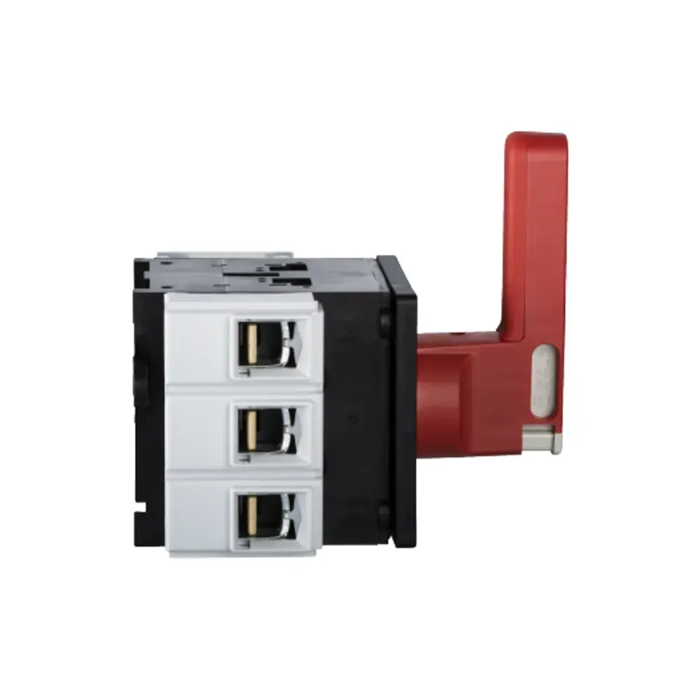 125A 3 Pole Emergency Stop Isolator Switch VCF5 with Red Handle