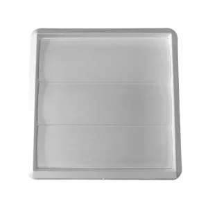 FAN GRILL 100mm WITH FLAPS