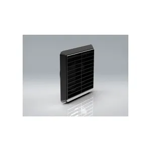 100mm Black Fan Grille with Fly Mesh