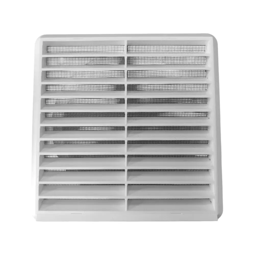FAN GRILL 4  FLY MESH WHITE