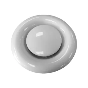 DUCT VALVE 100mm CELING MOUNTED