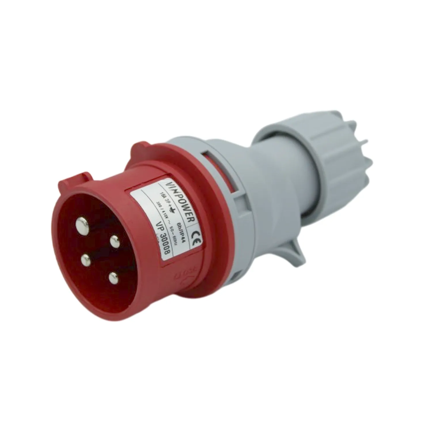 Vinpower Industrial Plug 16A 4-Pin IP44
