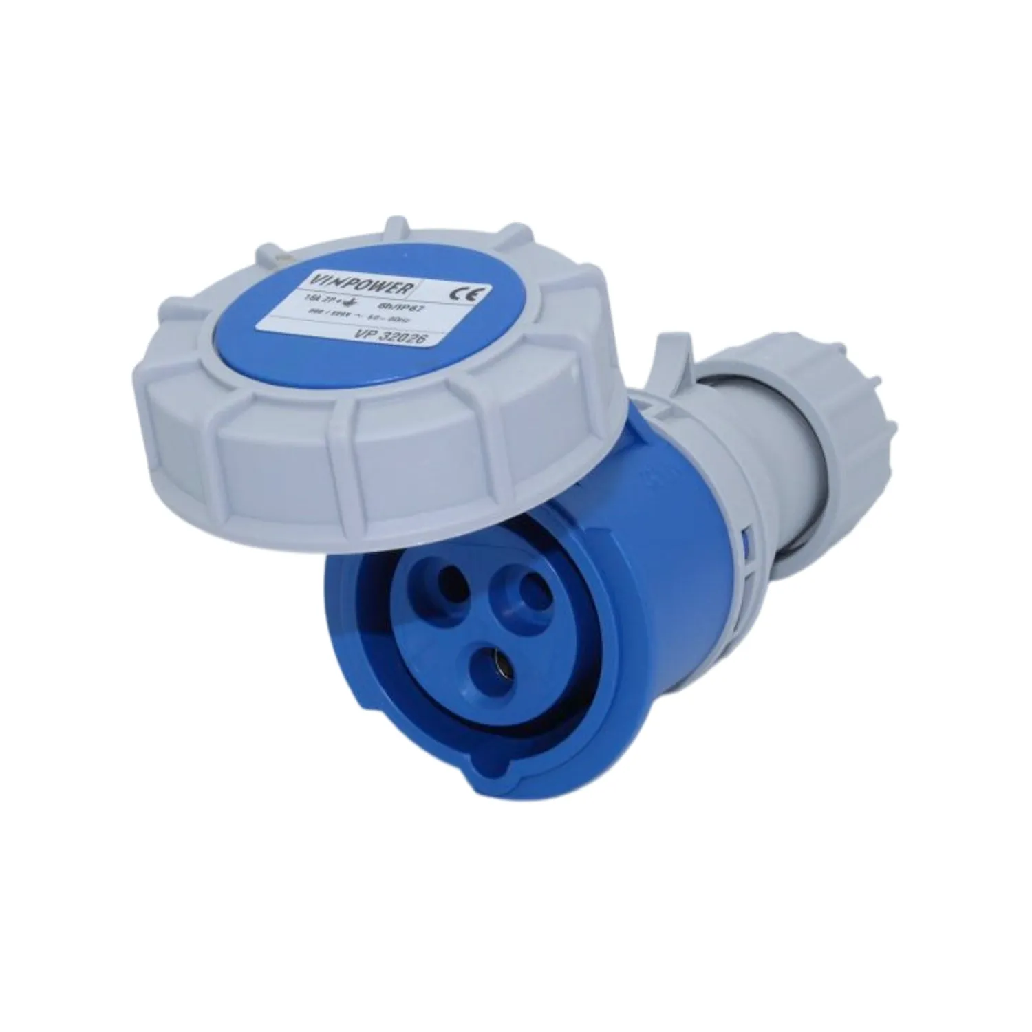 Vinpower Industrial Coupler 16A 3-Pin IP67