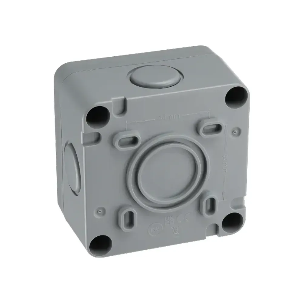 BG WP12-02 Waterproof Grey IP66 Outdoor 1G 2 Way Switch