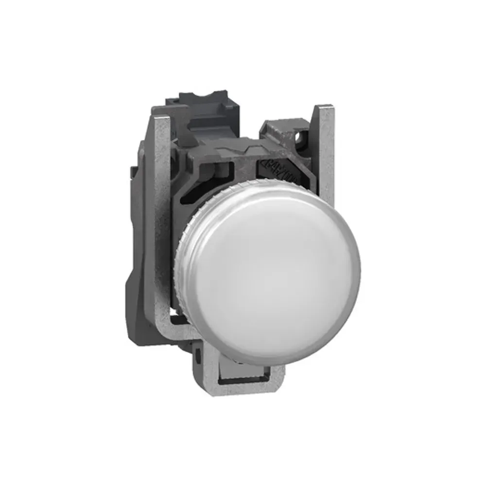 Telemecanique White XB4 24V AC DC 22mm Panel Mount Pilot Light