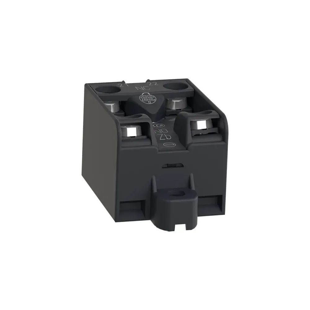Schneider Preventa safety contact block for 1 or 2-step switches