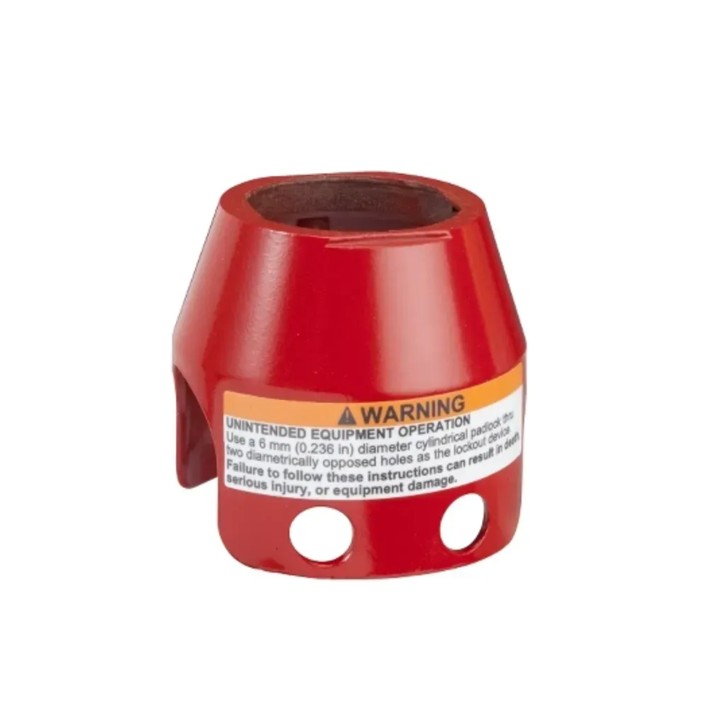 Schneider ZBZ1604 Red Metal Emergency Stop Guard for Harmony XB4 XB5 Padlockable 40mm