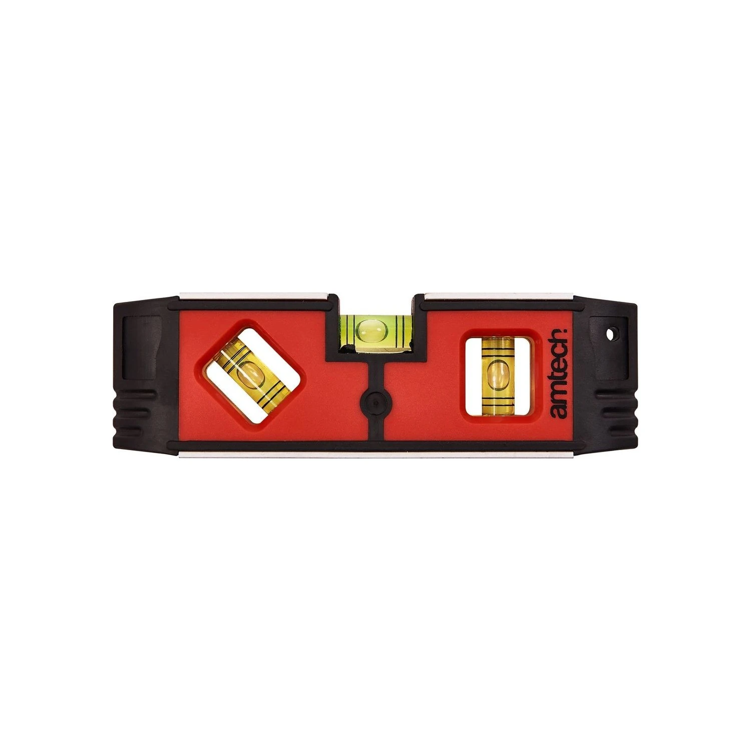 Amtech P4865 mini magnetic level 150mm 3 vial