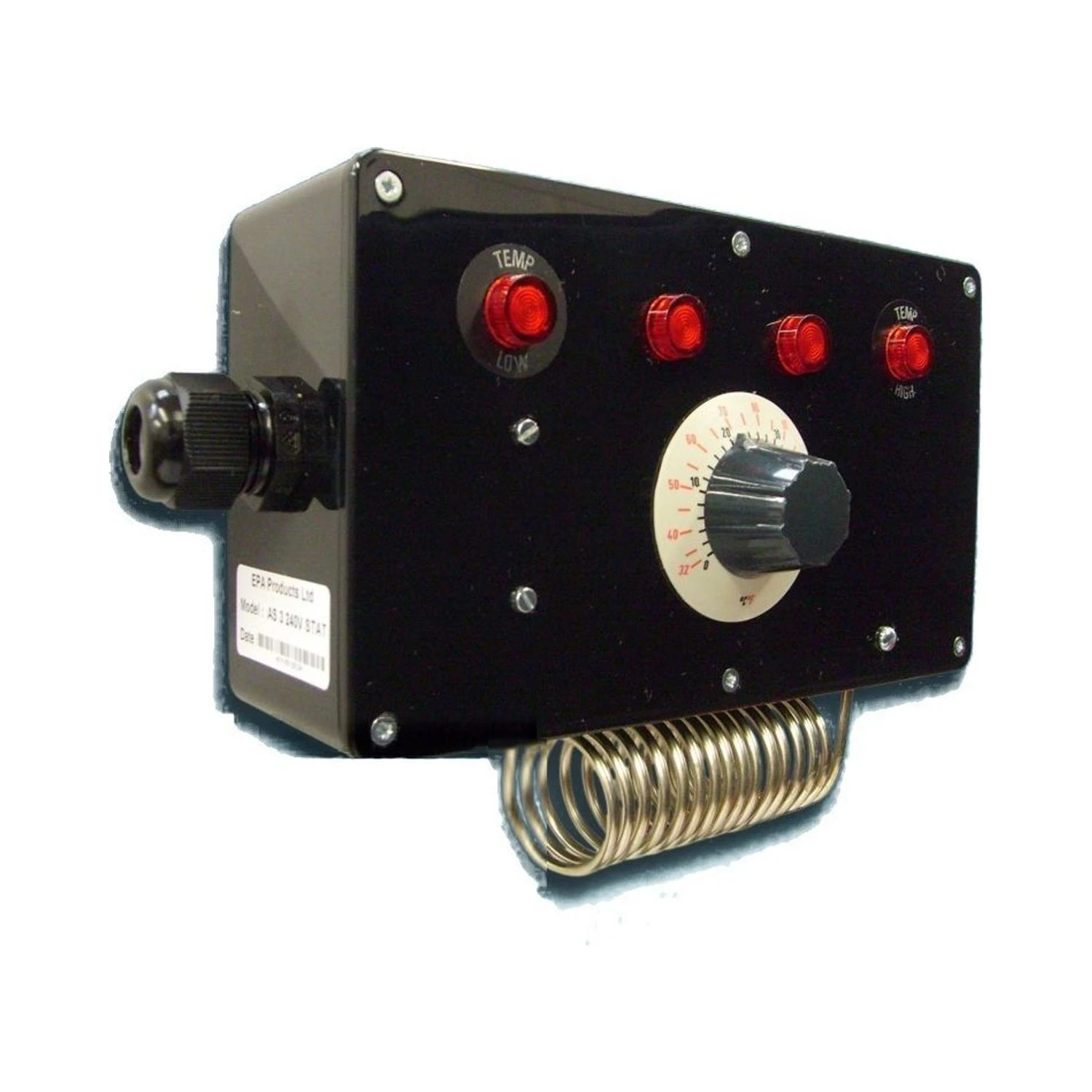 EPA AS3 Four Stage Mechanical Thermostat 240V 0-50°C