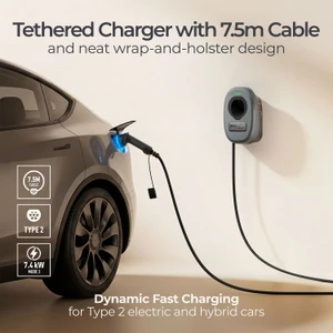 BG SyncEV 7.4kW Tethered EV Charger WiFi