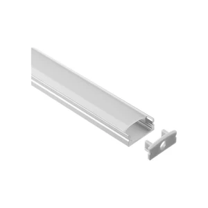 Greenlamp LEDPROS2M surface aluminium LED profile with opal diffuser