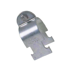 Two-part strut channel pipe clip with bolt and nut M1124