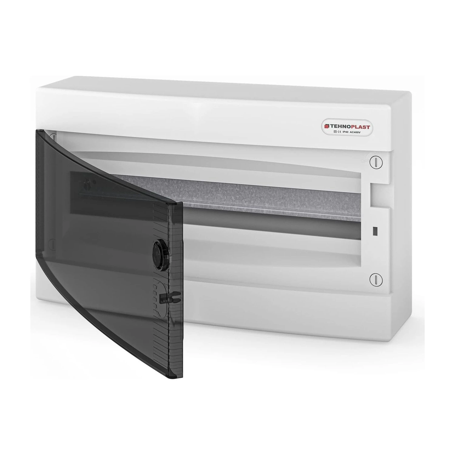 Chint Surface 1 Row 18 Module Consumer Unit IP40 enclosure 400018