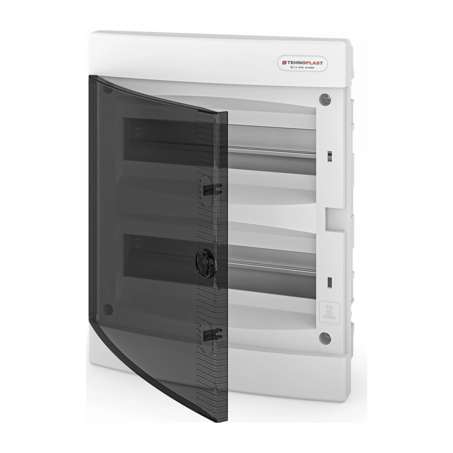 Chint Recessed 2 Row 24 Module Consumer Unit IP40 enclosure 400034