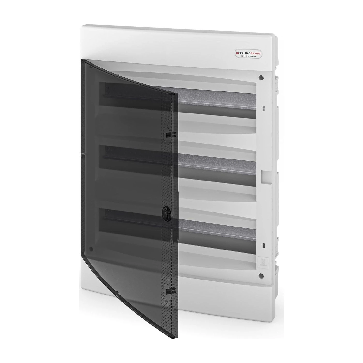 Chint Recessed 3 Row 54 Module Consumer Unit IP40 enclosure 400037