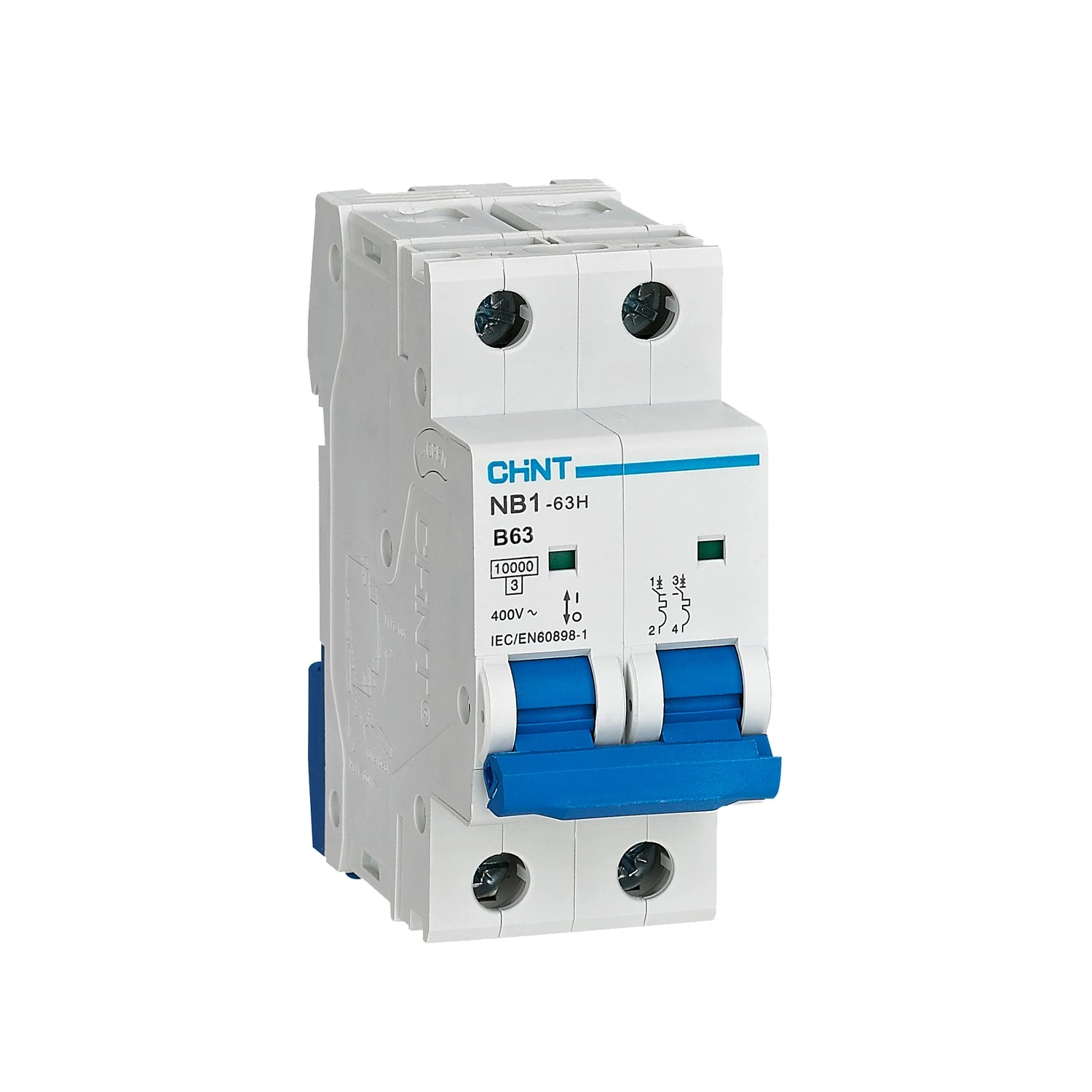 Chint NB1-63H 2P B63 10kA MCB