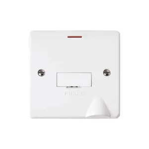 Click CMA2053 13A unswitched fused connection unit white finish