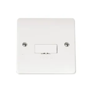 Click CMA650 13A fused connection unit unswitched white