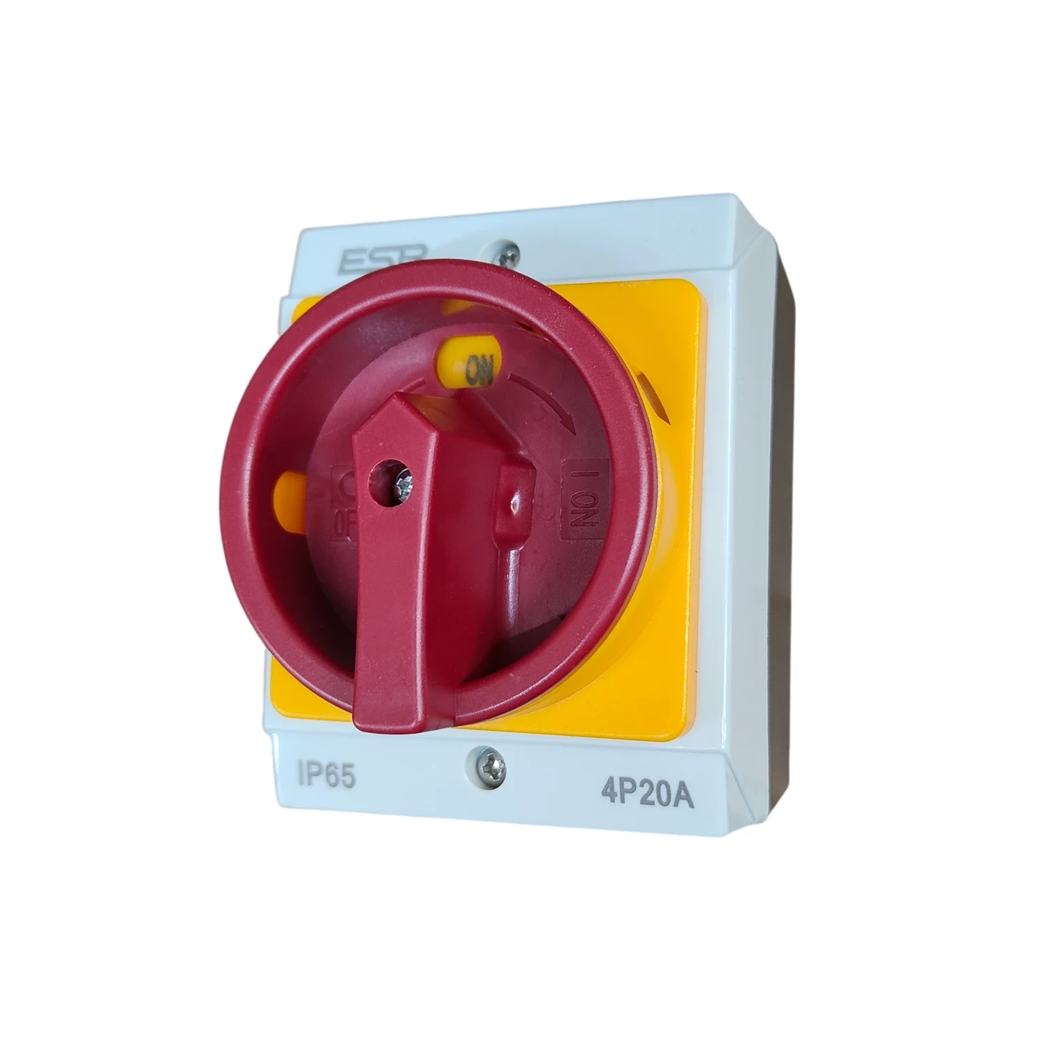 ESR Enclosed Isolator 20A 4P IP65