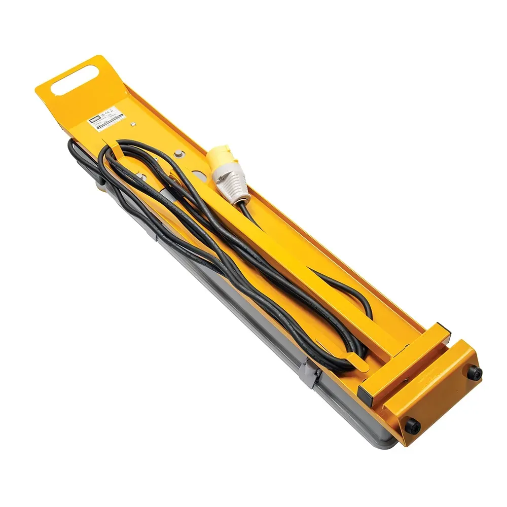 Back view of Defender LED 120-degree work light highlighting adjustable frame