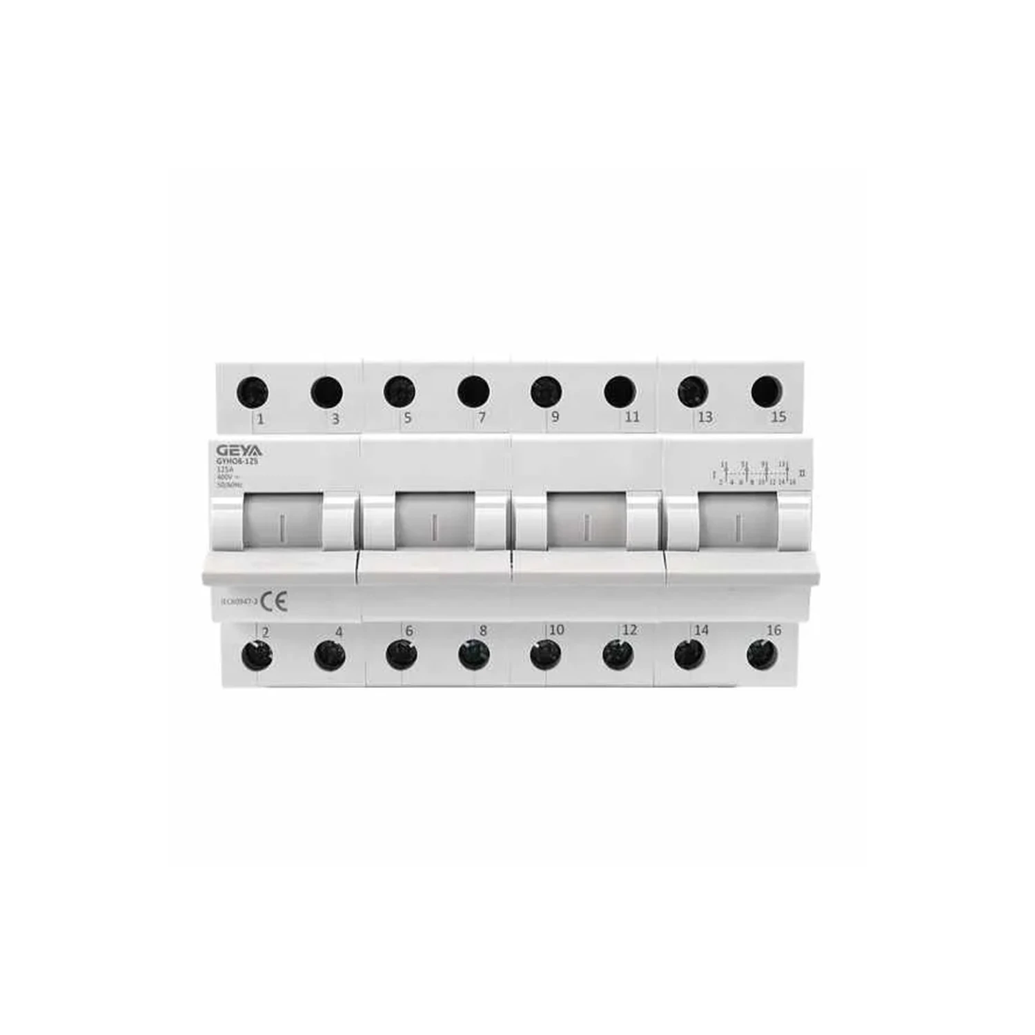 geya-gyh08-125-2p-changeover-switch-din-rail.
