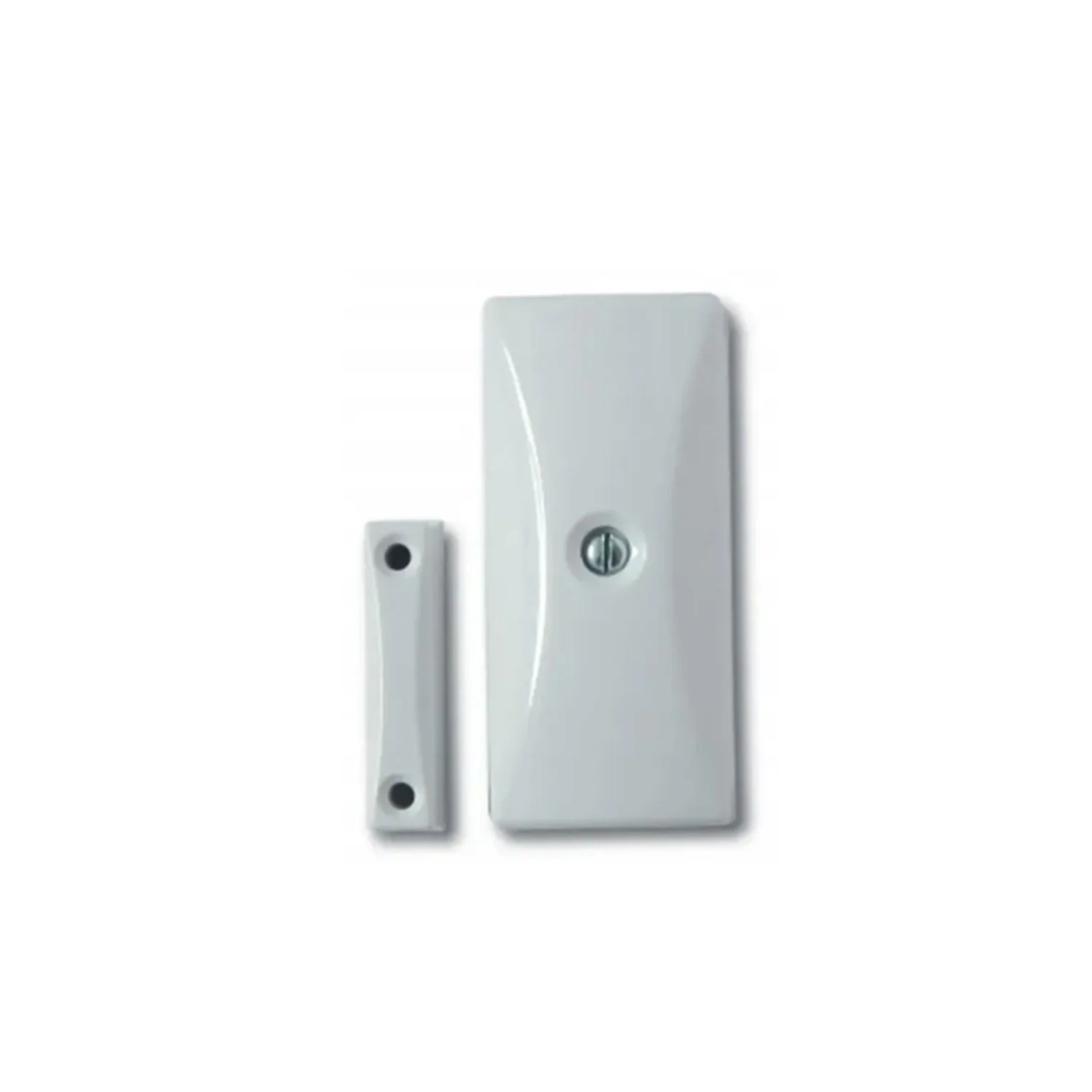 Hkc Alarm Panel Inertia Shock Sensor & Contact (Reed) for Door-Window | White