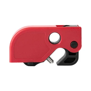 MCB Toggle Lockout Padlocking Device, Red