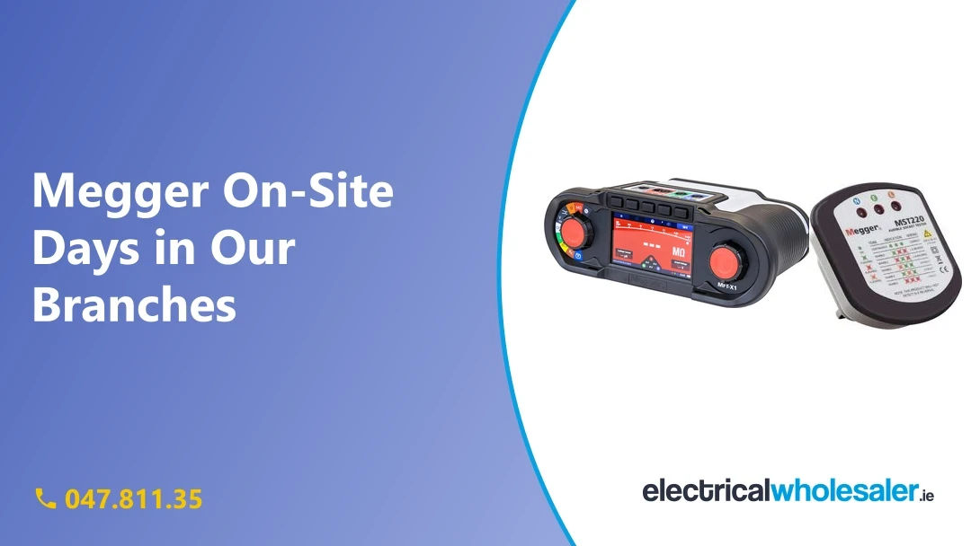 Megger on-site days: Megger MFT-X1 multifunction tester and MST220 socket tester