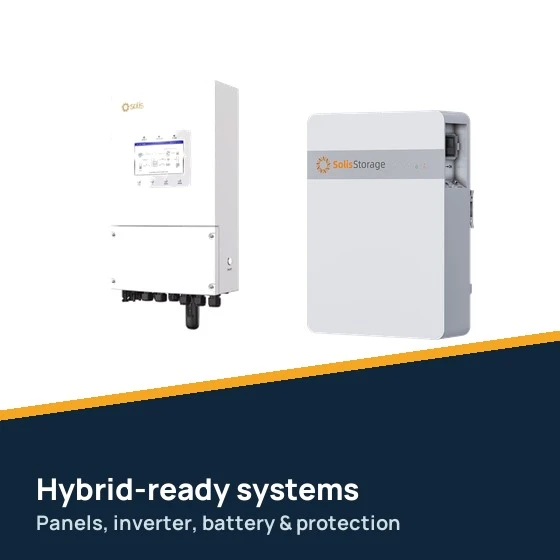 Solis hybrid inverter and IntelliHome solar battery
