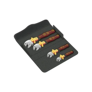05020170001 - Wera Self-Adjusting Open Ring Spanner 4-Piece Joker VDE 4 Set