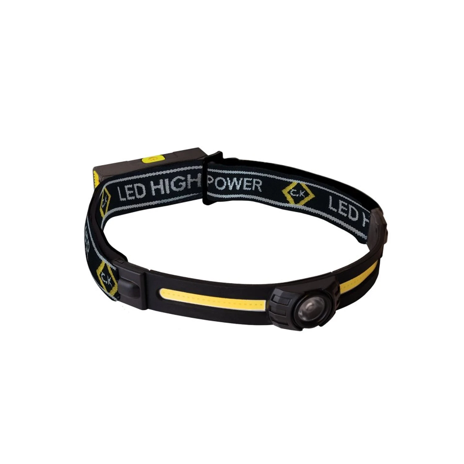 CK T9630USB Rechargeable LED Head Torch 400 Lumens IP54 IK07
