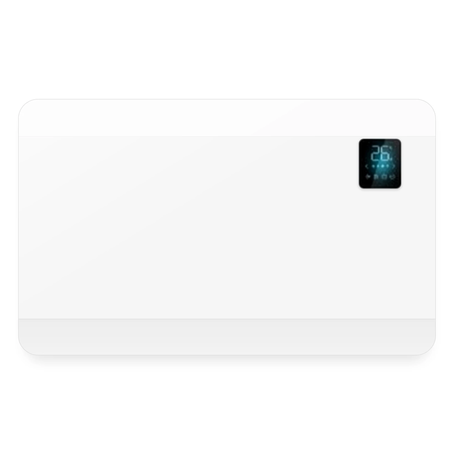 Thermheat Wi-Fi panel heater, white, with touch display