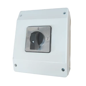 Sontheimer 63A 4-Pole changeover switch in enclosure
