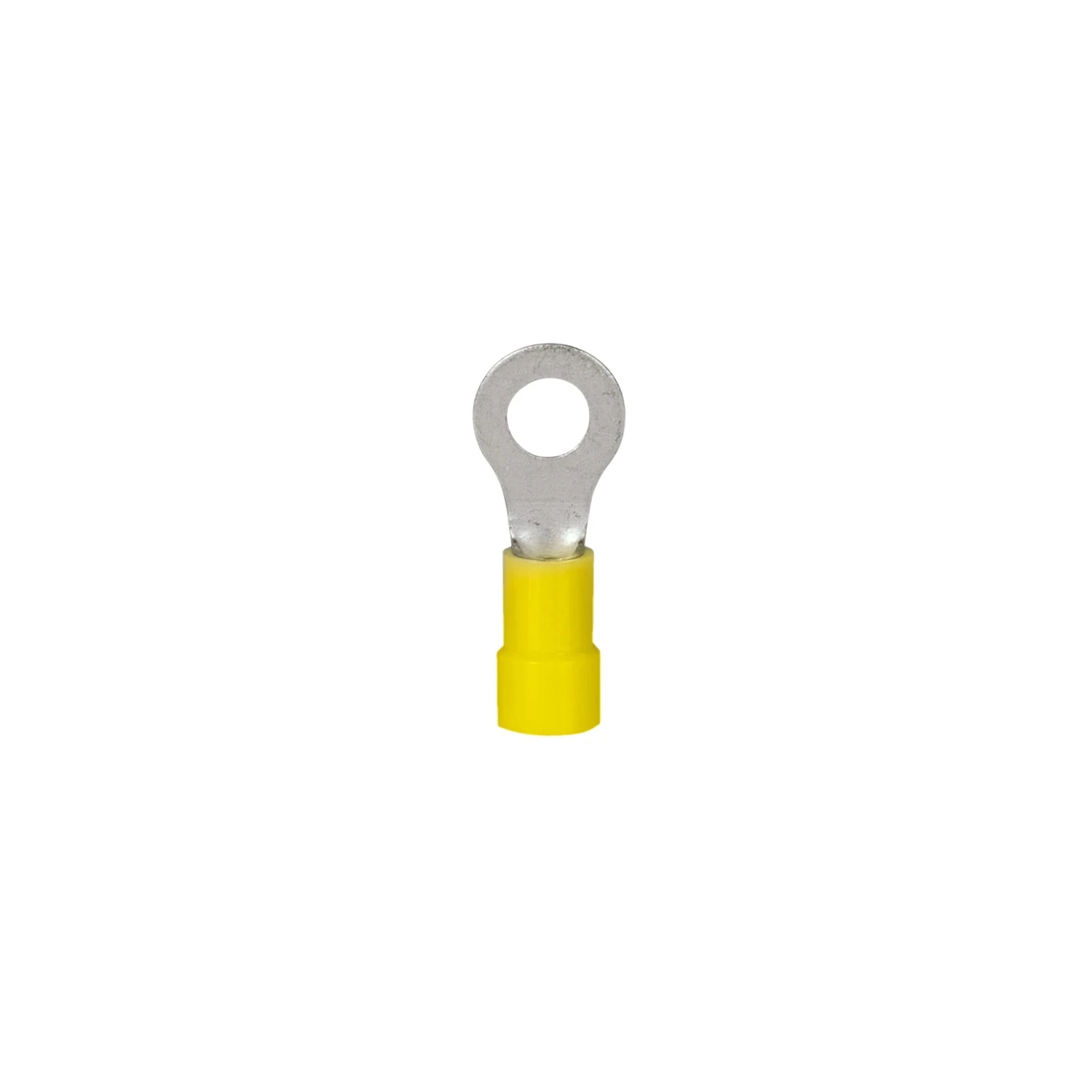 Partly Insulated Ring Terminal M5 Yellow 4-6mm²